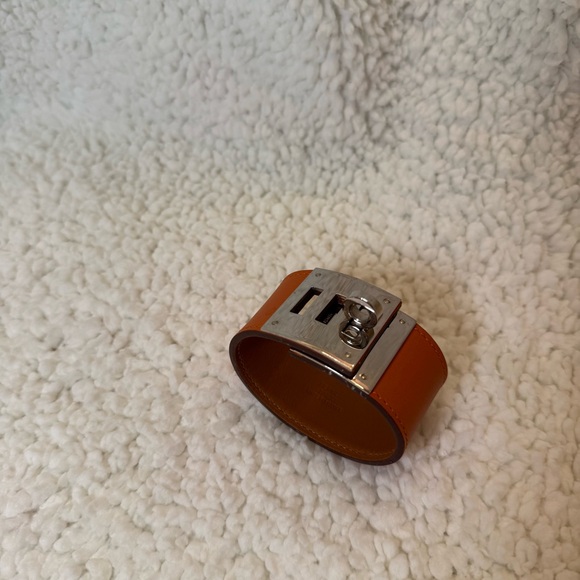 Authentic Hermès Kelly Leather Bracelet